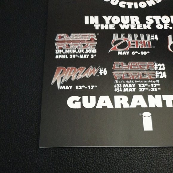 Image Comics Cyber Force #23 June 1996 Book Collector Silvestri Holguin Lau - Picture 9 of 10